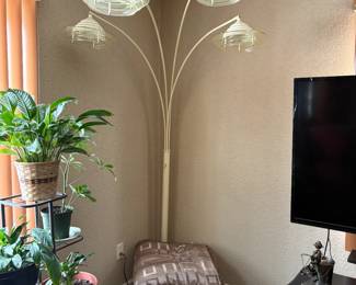 . . . love this retro, space-age light fixture!