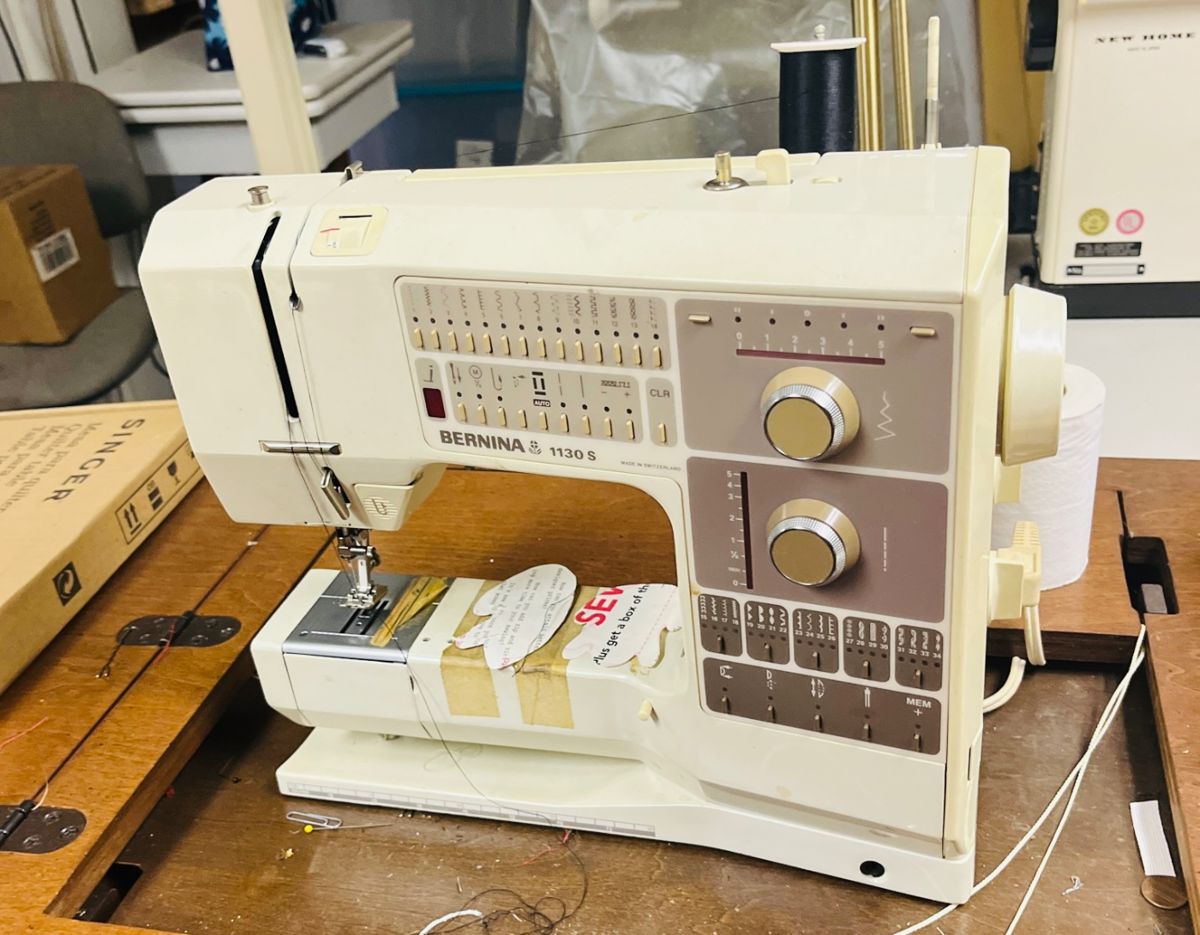 Bernina with accessories