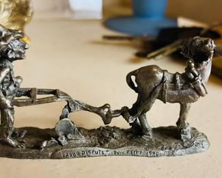 Tiny pewter collectible