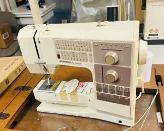 Bernina with accessories