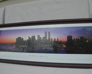 New York City Scenic Picture Twin Tower