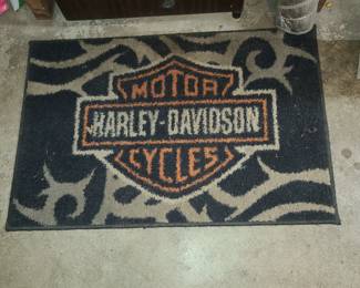 Harley Davidson rug