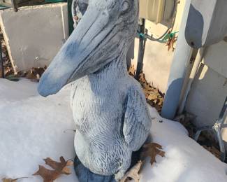 Concrete pelican