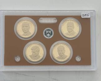 2017 United States Presidential $1 Proof Coin Set In Mint Plastic Holder