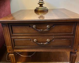 Vintage Mahogany Side Table