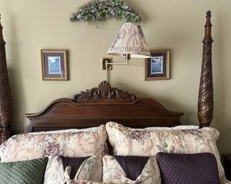 Mahogany 4 Poster Bed