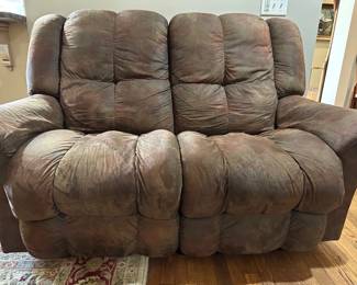 Leather Loveseat