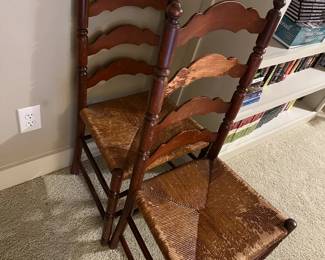 Ladder Back Chairs & Rush Seats