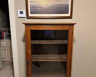 Antique Oak Book Case