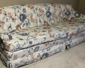 Vintage Floral Couch