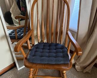 Wooden rocker