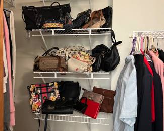 Purses and shoes