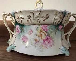 RS Prussia biscuit jar