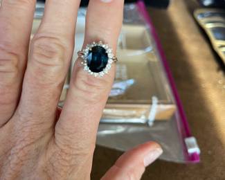 Lady Diana Sapphire ring now $2050 