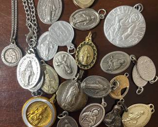 Collection of Religious Medals 