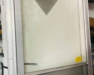 Trailer Door Set including Storm Door