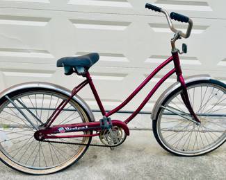 Vintage Westport Bicycle with Whitewall Tires 