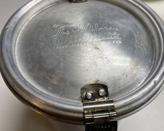 Vintage Aluminum Fresh-O-Lator Coffee Canister 