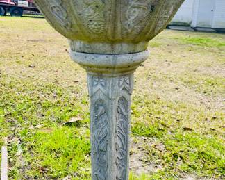 Beautiful Ornate Birdbath