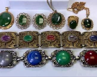 Stone Faux Stone Jewelry Pieces