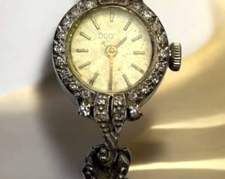 Hamilton Biggs Diamond 14k Watch