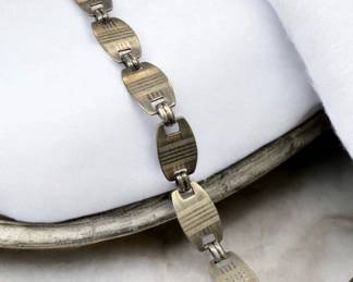 Napier Sterling Link Bracelet