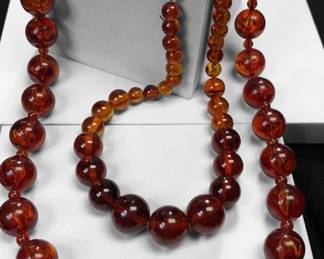 Costume Molded Plastic Necklaces