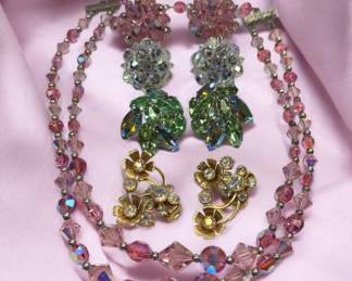 Weiss, Laguna And Other Faceted Jewelry