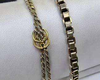 Two Sterling Bracelets