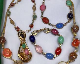 Cabachon Wrapped Stone Jewelry