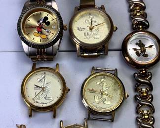 Mickey Mouse Watches Earrings