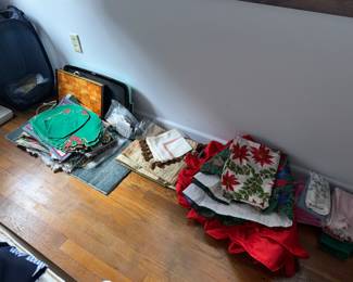Christmas linens