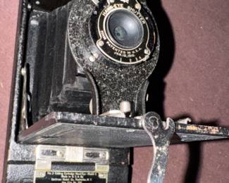 No 2 Folding Cartridge Hawk-Eye model C Kodak Camera