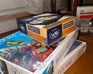 Puzzles + board games