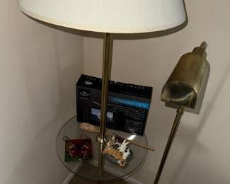 some standing lamps
