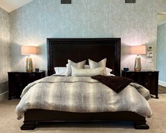 Bernhardt bedroom set - Arterior "Joss " lamps