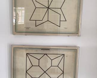 Pair of Svanstrom & Co teaching boards