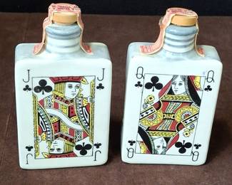 2 Garnier 311 & 312 * 1971 * Made In Italy * Annee Liqueurs Containers