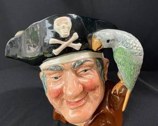 Royal Doulton ‘ Long John Silver ‘ Character Jug * 1951 * D6335