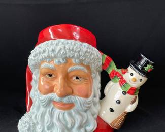Royal Doulton Character Jug ‘ Santa With Snowman ‘ Limited Edition 71/500