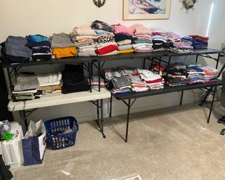 LOTS OF CONCERT T-SHIRTS AND MORE.