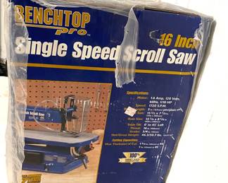 BENCHTOP SCROLL SAW NEW IN BOX.