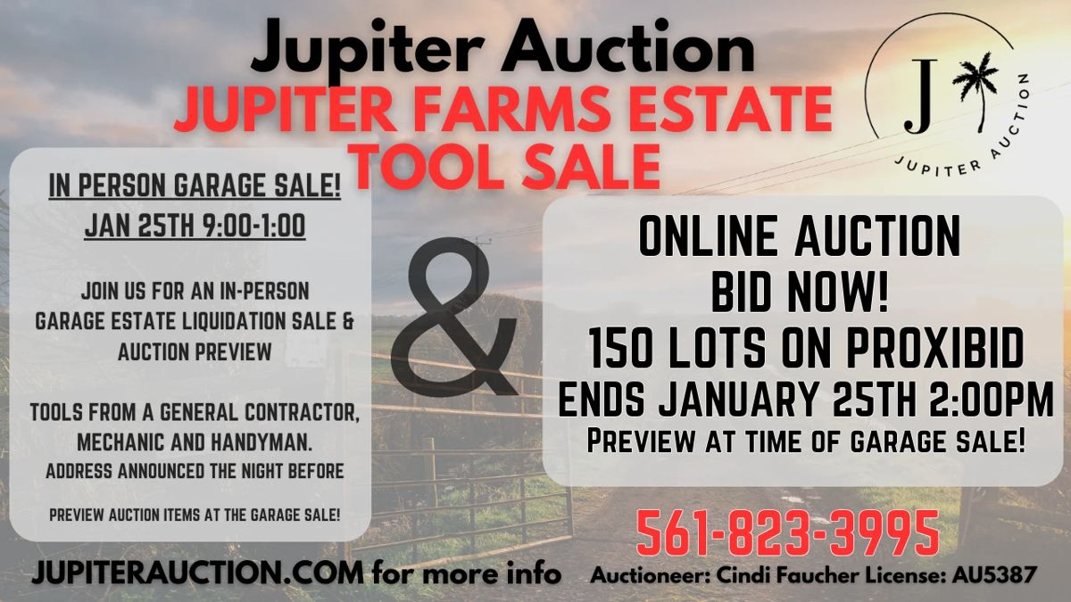 Jupiter farms country auction
