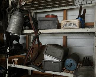 paint tools, pumps, lights, corded tools