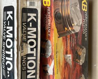performance parts, pistons, valves, etc.