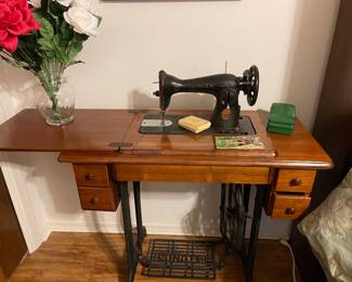 vintage sewing machine