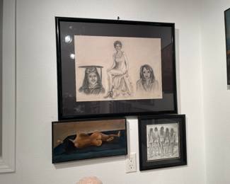 original art, we have more nudes that are not picured. Please use your discretion with children