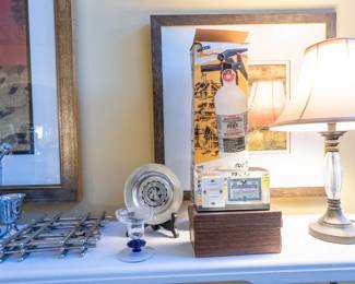 Heavy metal hot plates, fire extinguisher