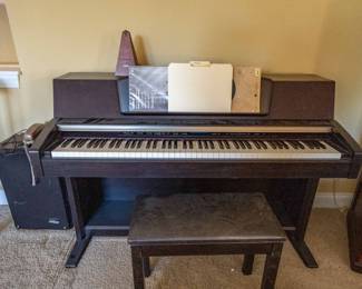 Working, Yamaha Clavinova Digital Piano Model#