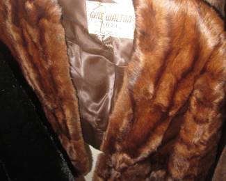 Mink Cape/Stole By Gale Walton Furs, Geneva, Nebraska